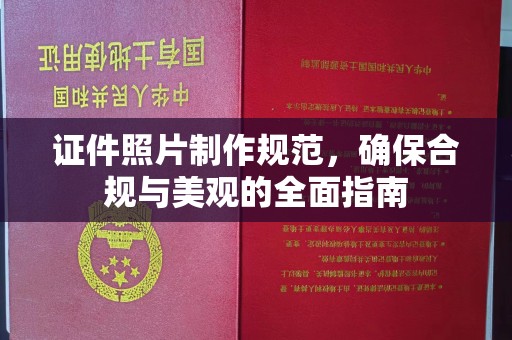 界首证件照片制作规范，确保合规与美观的全面指南