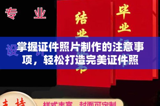 界首掌握证件照片制作的注意事项，轻松打造完美证件照