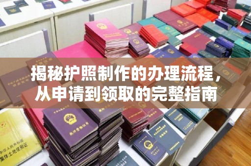 界首揭秘护照制作的办理流程，从申请到领取的完整指南