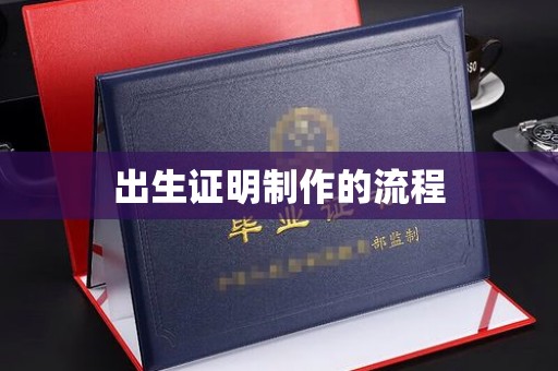 界首出生证明制作的流程