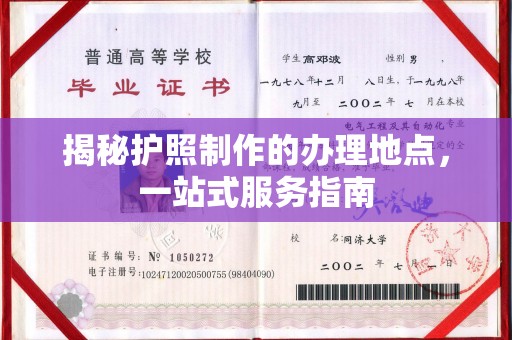 界首揭秘护照制作的办理地点，一站式服务指南