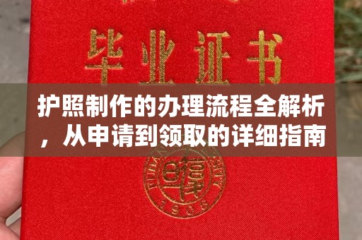 界首护照制作的办理流程全解析，从申请到领取的详细指南