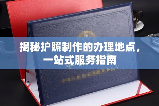界首揭秘护照制作的办理地点，一站式服务指南