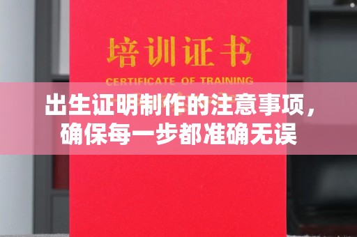 界首出生证明制作的注意事项，确保每一步都准确无误