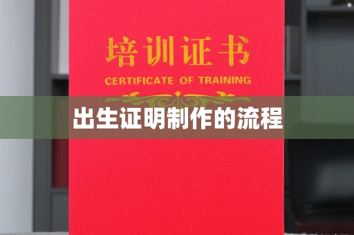 界首出生证明制作的流程